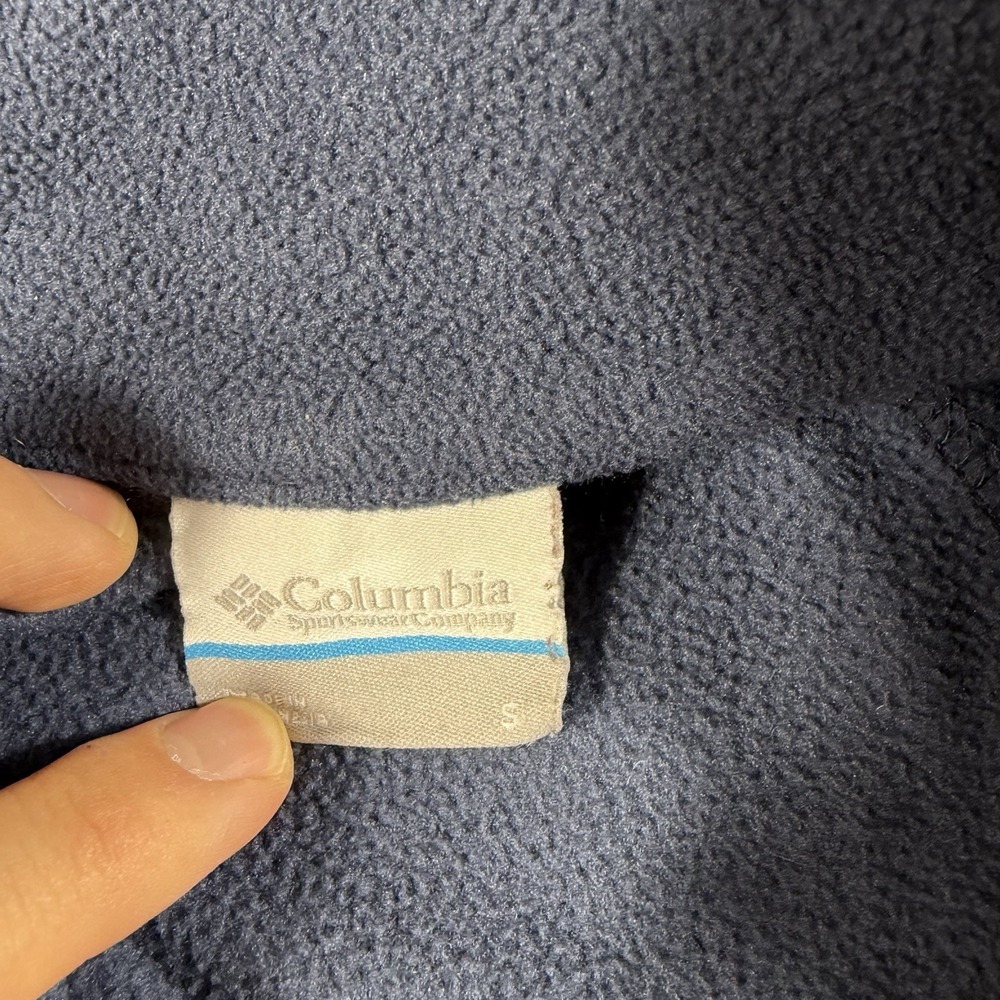 Columbia Jacket Womens S Blue Full Zip Fleece Zip Pockets Sweater Ladies - Picture 8 of 8
